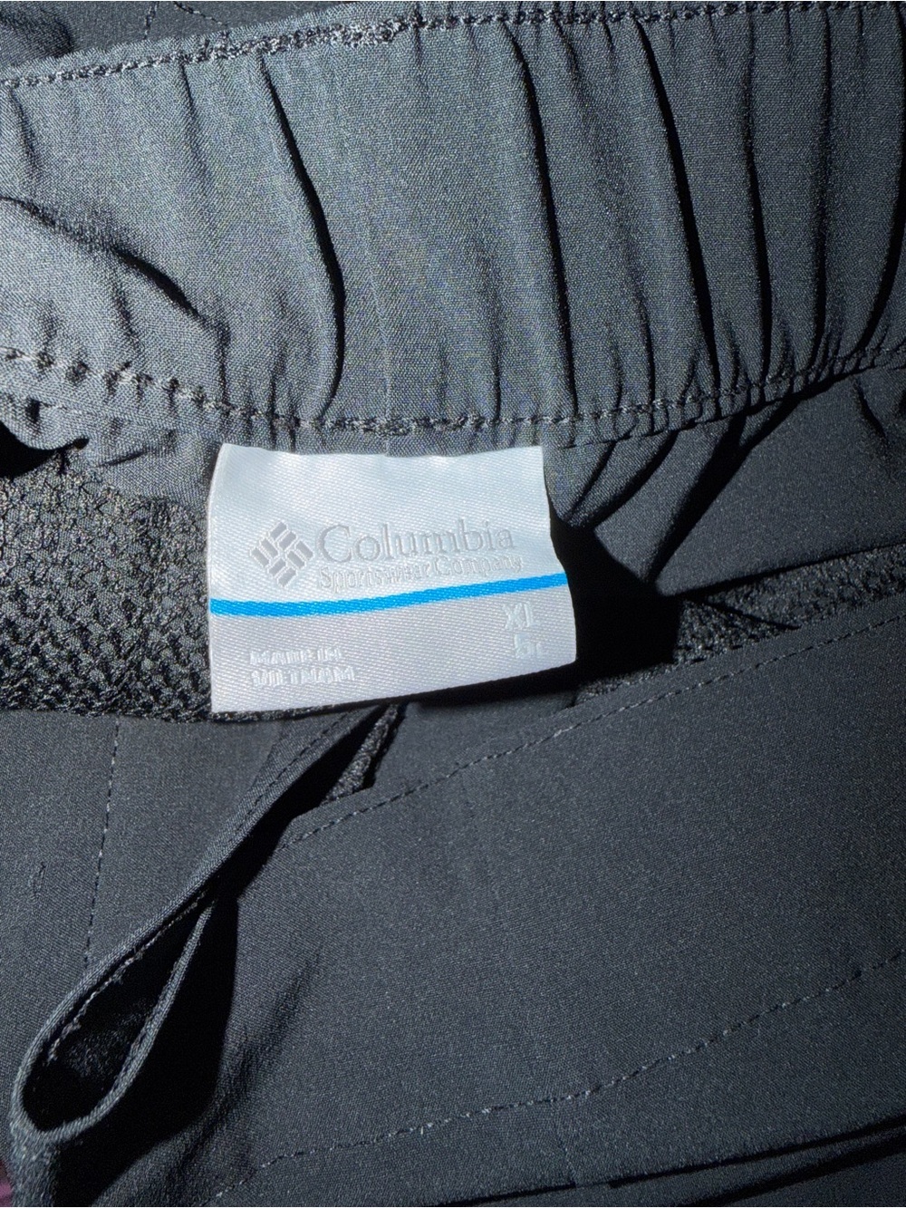 Columbia Black Women's Athletic Shorts - Picture 3 of 4